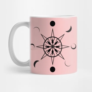 MANDALA PHASES OF THE MOON Mug